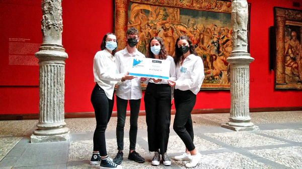 Alumnes de l'institut Barrachina guanyen el repte emprenedor de la Fundació Princesa de Girona